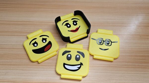 LEGO Style - 3D Printed Coasters