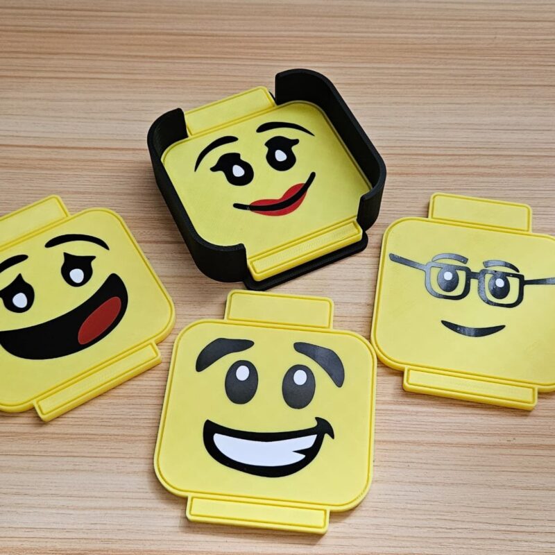 LEGO Style - 3D Printed Coasters