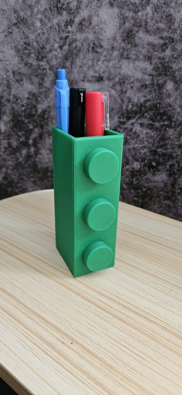 LEGO Inspired Pencil Holder