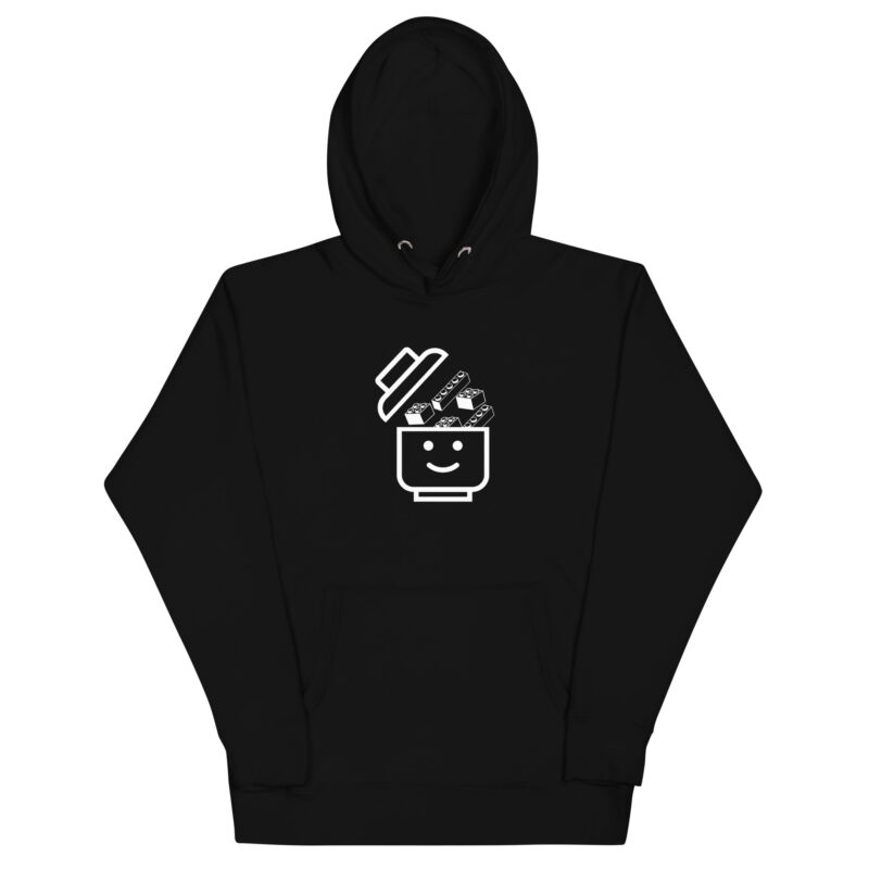 Bricks on My Mind LEGO Unisex Hoodie