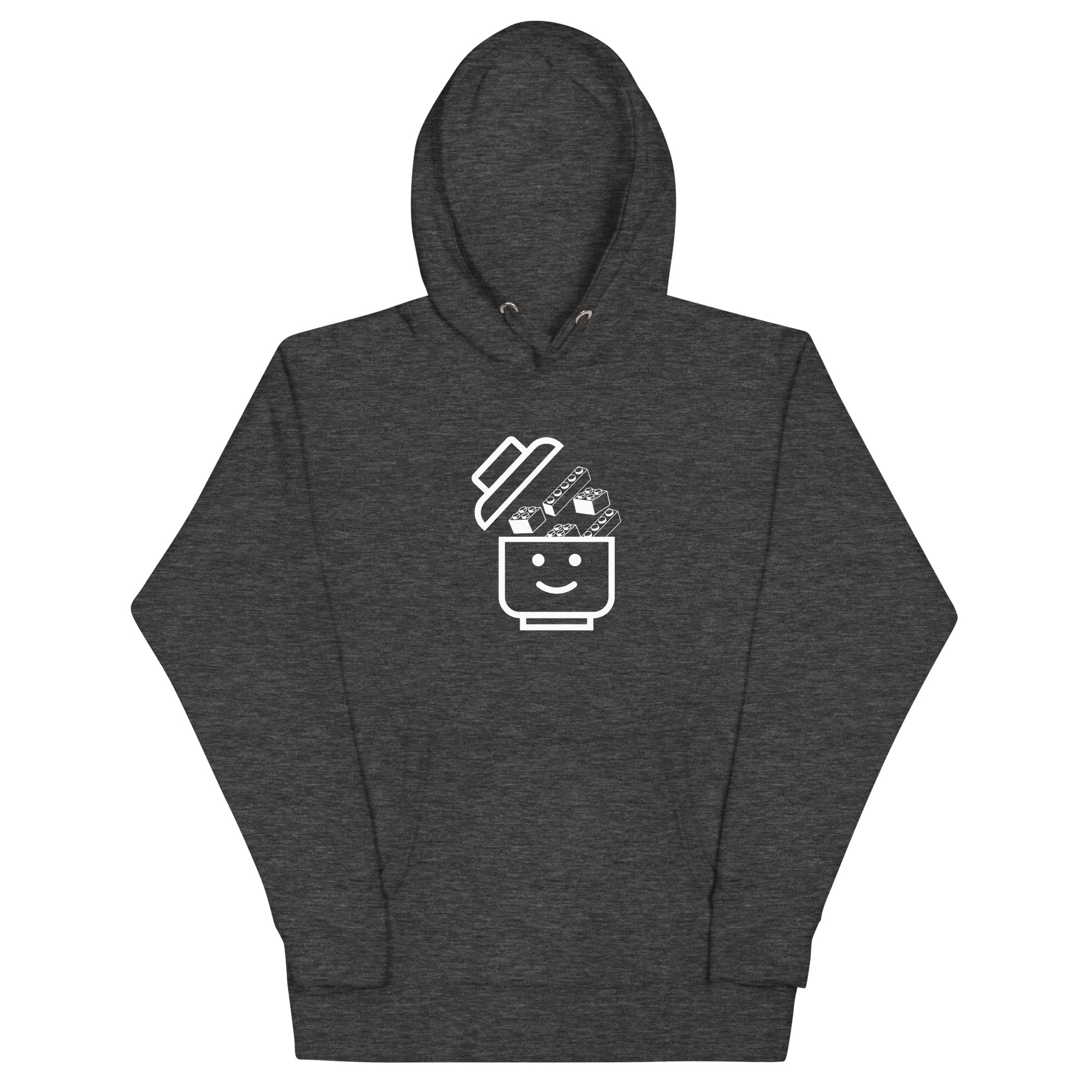 Bricks on My Mind LEGO Unisex Hoodie - Image 7