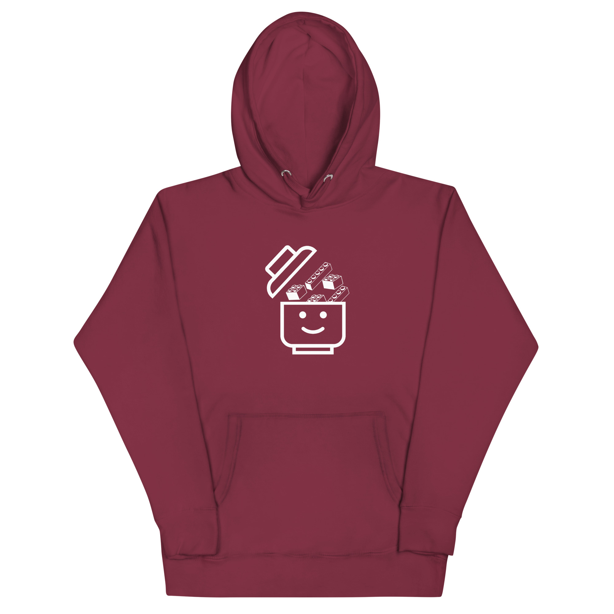 Bricks on My Mind LEGO Unisex Hoodie - Image 5